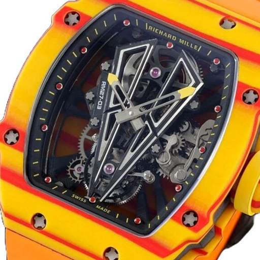 Richard Mille RM 27-03 Tourbillon “Rafael Nadal” Yellow Perfect Duplicate 1:1 - photo 4