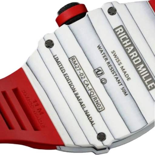 Richard Mille RM 27-02 Tourbillon “Rafael Nadal” Red Rubber Exceptional Replica 1:1 - photo 4