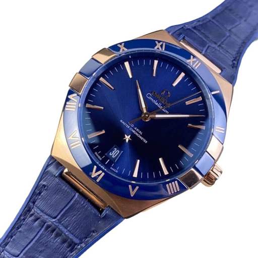 Omega Constellation Blue Strap 131.53.39.20.08.001 Near Original Replica - photo 4