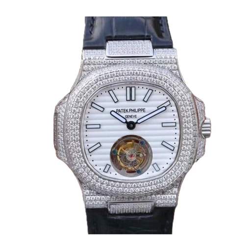 Patek Philippe Nautilus 5711 Tourbillon “Jumbo” White Dial Near Original Replica