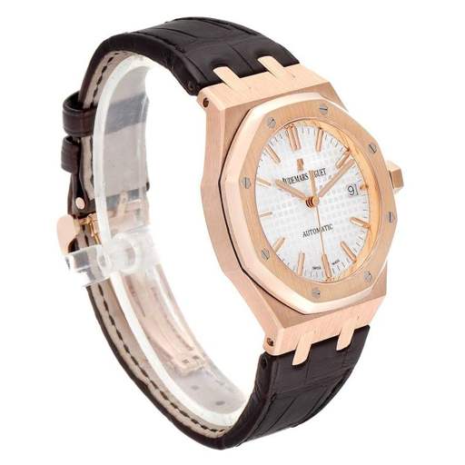 Audemars Piguet Royal Oak 15500OR “Rose Gold Black Dial” Ultra Accurate Clone - photo 2