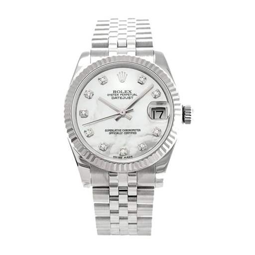 Rolex Datejust 178274 MOP Diamond Dial Swiss Super Clone