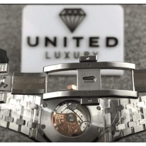 Audemars Piguet Royal Oak “Iced Out Yellow Gold” 15400SR.OO.1220SR.01 Premium Duplicate - photo 4