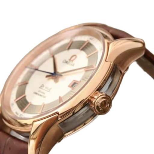 Omega De Ville Rose Gold Case 431.63.41.21.02.001 Swiss Super Clone - photo 5