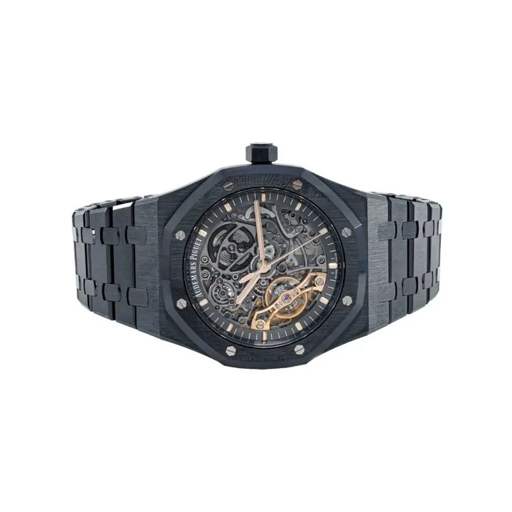 Audemars Piguet Royal Oak Double Balance Wheel Openworked 15416CE Near Original Replica - photo 4