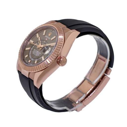 Rolex Sky-Dweller 326935 “Everose Rhodium Oysterflex” First-Class Clone - photo 2