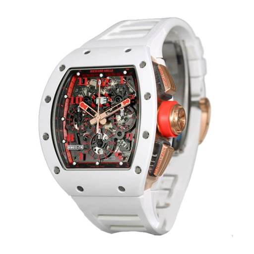 Richard Mille RM 011 White Demon Chronograph Ultimate Clone Quality - photo 2