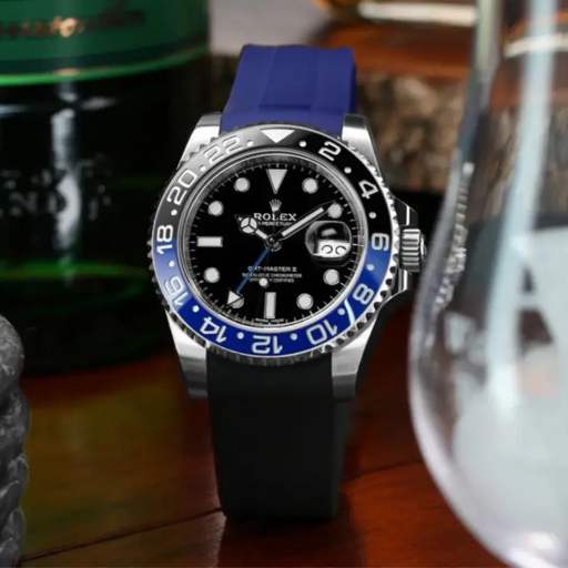 Rolex – GMT-Master –  Rubber Strap – Blue - photo 3