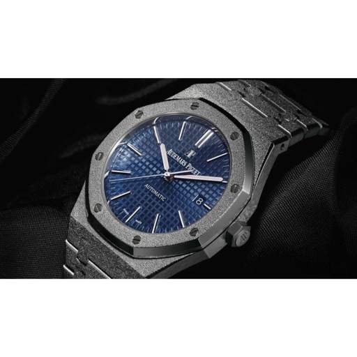Audemars Piguet Royal Oak 67653BC.GG.1263BC.02 “Frosted” Blue Dial Collector’s Clone 1:1 - photo 4