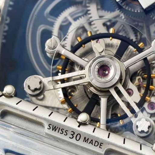 Richard Mille RM 56-01 Tourbillon Transparent Authentic Clone 1:1 - photo 5