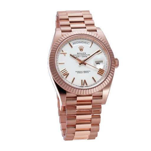 Rolex Day-Date 228235 “White Dial” Signature Replica 1:1 - photo 2