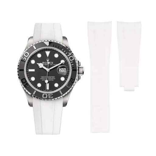 Rolex – Yacht-Master –  Rubber Strap – White