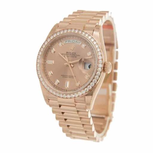 Rolex Day-Date 128345PDP “Pink Diamond” Super Clone Exceptional Replica 1:1 - photo 2