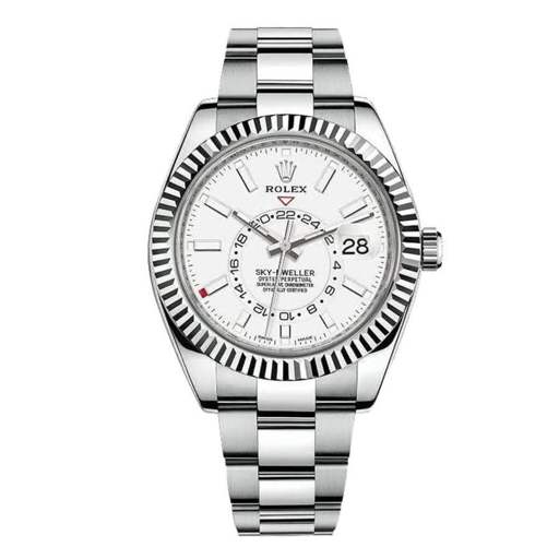 Rolex Sky-Dweller 326934 “White Dial” 1:1 Master Replica