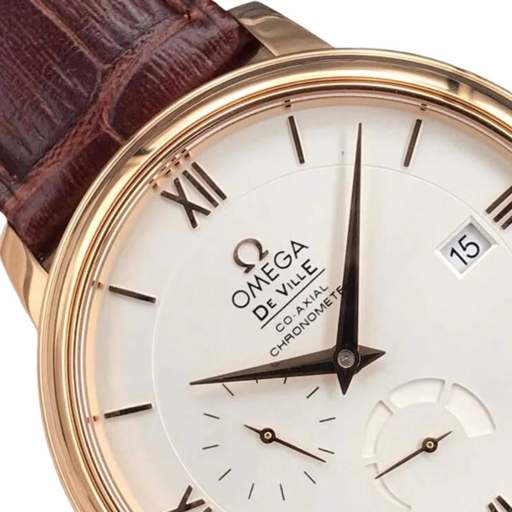 Omega De Ville Brown Leather Strap 424.53.40.21.02.001 Top Replica 1:1 - photo 3