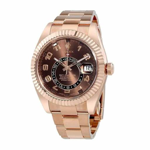 Rolex Sky-Dweller 326935 “Rose Gold Chocolate Dial” Authentic Super Replica - photo 2