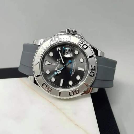 Rolex – Yacht-Master –  Rubber Strap – Grey - photo 2