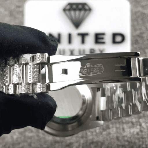 Rolex Day-Date II Diamond-Set Timepiece 218239 True Clone 1:1 - photo 4