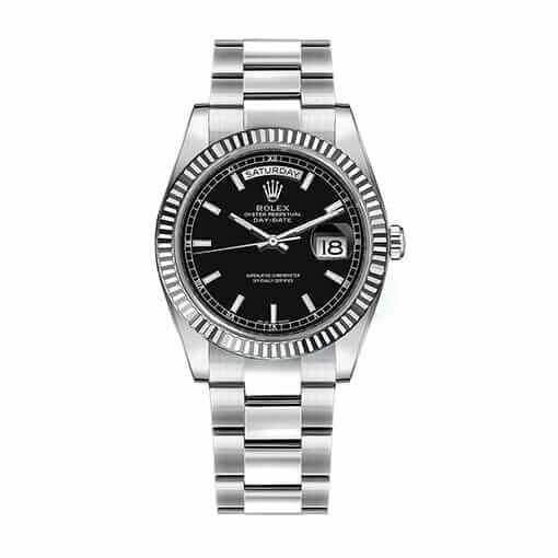 Rolex Day-Date 228238 “Yellow Gold Fluted Bezel” Detailed Replica