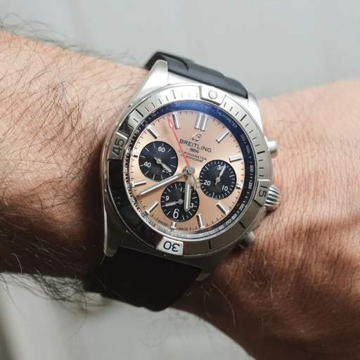 Breitling – Chronomat –  Rubber Strap – Black - photo 2