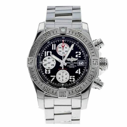 Breitling Super Avenger II A13370 “Black Dial” Premium Duplicate Edition
