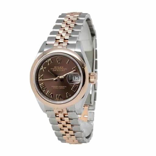 Rolex Lady-Datejust 279161 Chocolate Roman Dial Mirror Clone Quality - photo 2