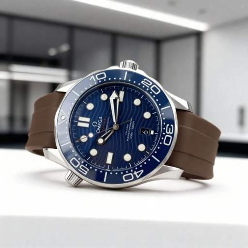 Omega – Seamaster –  Rubber Strap – Brown - photo 2