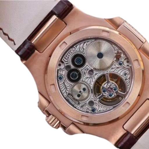 Patek Philippe Nautilus 5711 Tourbillon “Jumbo” Rose Gold Top Grade Clone 1:1 - photo 4