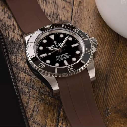 Rolex – Submariner –  Rubber Strap – Brown - photo 3