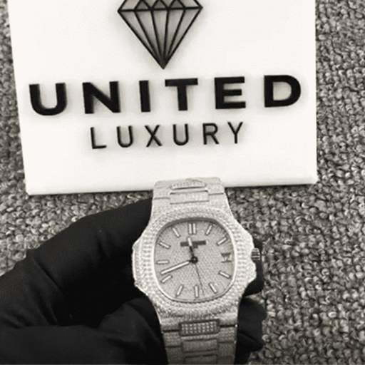 Patek Philippe Nautilus “Iced Out” 5719/10G Authentic Copy 1:1 - photo 3