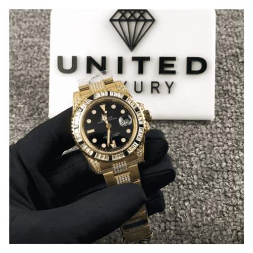 Rolex GMT-Master II 116748SANR “Iced Out” Luxury Clone Quality - photo 2