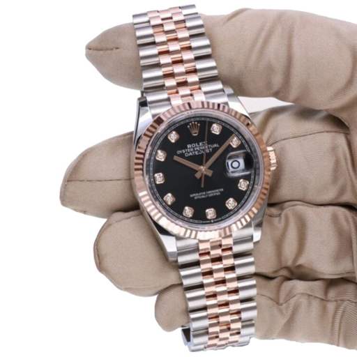Rolex Datejust 126231 “Everose Motif Fluted” Detailed Replica - photo 2
