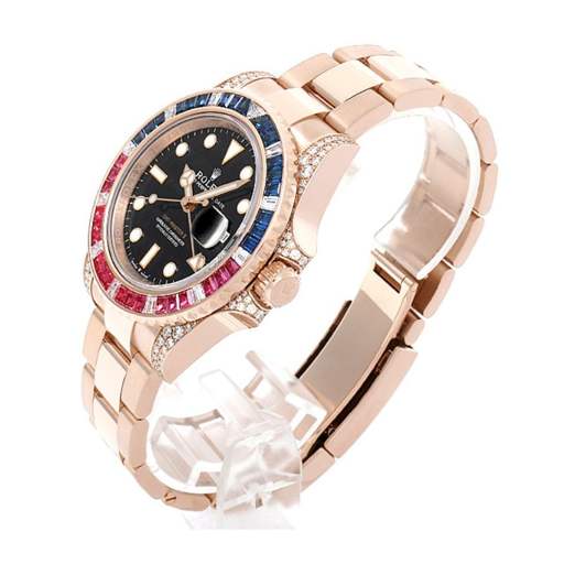 Rolex GMT-Master II 126755SARU “Diamond Bezel” True to Original Copy - photo 2