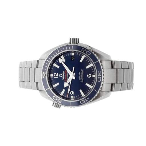 Omega Seamaster Planet Ocean 232.90.42.21.03.001 Blue Dial Near Original Replica - photo 4
