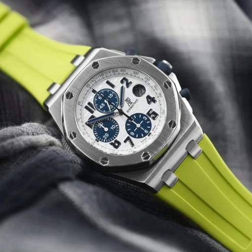Audemars Piguet – Royal Oak –  Rubber Strap – Green - photo 2