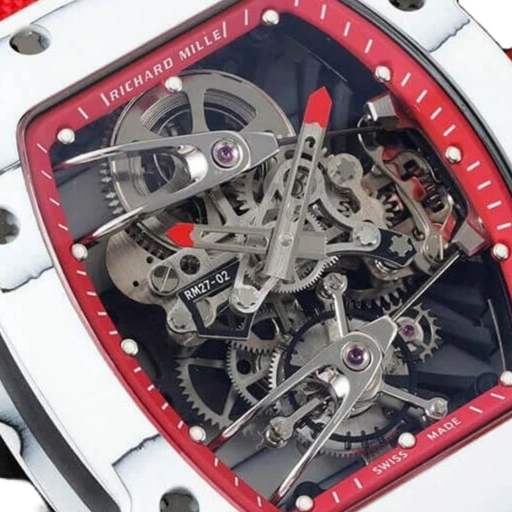 Richard Mille RM 27-02 Tourbillon “Rafael Nadal” Red Masterpiece Replica - photo 2