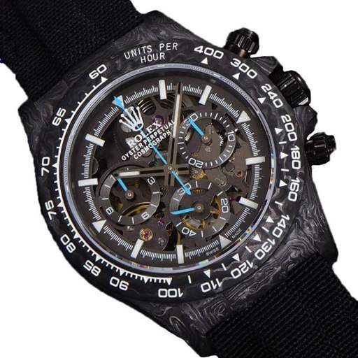 Rolex Daytona DIW Carbon Skeleton Superior Replica - photo 2