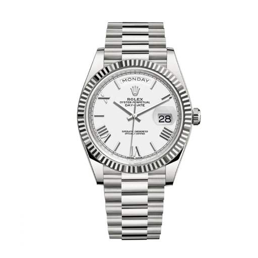 Rolex Day-Date M228239 “White Roman Dial” Elite Clone Edition