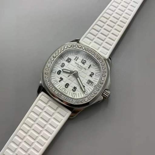 Patek Philippe – Aquanaut –  Rubber Strap – Straight – White - photo 2