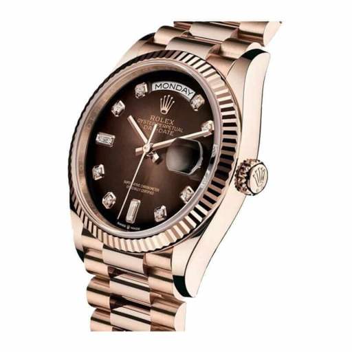 Rolex Day-Date 128235 “Brown Ombre Dial” Top Grade Clone 1:1 - photo 3