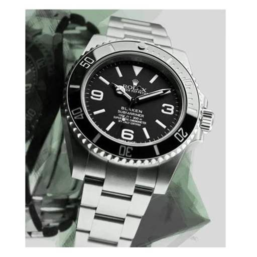 Rolex Submariner 6190 Blaken “Black Dial” Mirror Clone Quality - photo 2