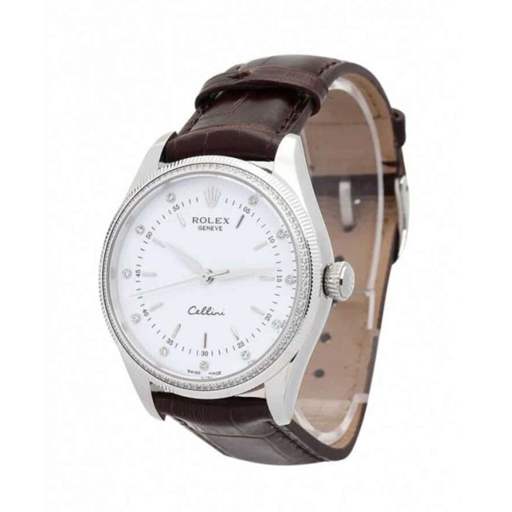 Rolex Cellini 4233 Danaos “White Dial” Top Grade Clone 1:1 - photo 2