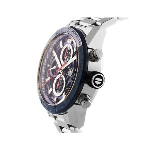 TAG Heuer Carrera 01 CAR201T “Blue Skeleton Dial” Precision Replica Edition - photo 3