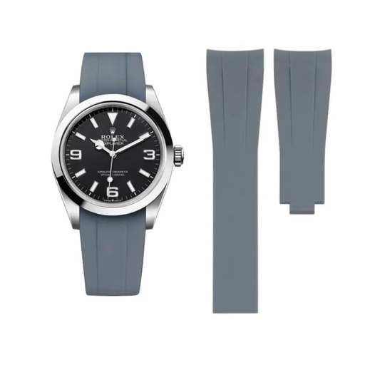 Rolex – Explorer I –  Rubber Strap – Grey