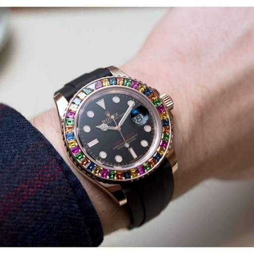 Rolex Yacht-Master Gem-Set Bezel 116695 Super Clone Quality - photo 4