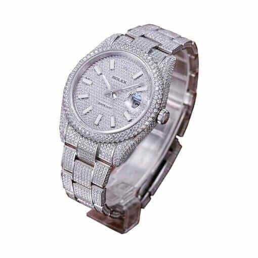 Rolex Datejust 116334 “Iced Out” Near Original Replica - photo 2