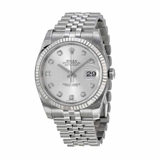 Rolex Datejust 116234 Silver Dial Perfect Duplicate 1:1 - photo 2