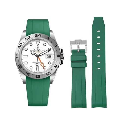 Rolex – Explorer II –  Rubber Strap – Green