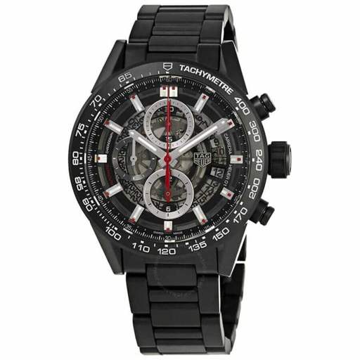 TAG Heuer Carrera 01 CAR2090.BH0729 “Black Skeleton” Top Grade Clone 1:1 - photo 2