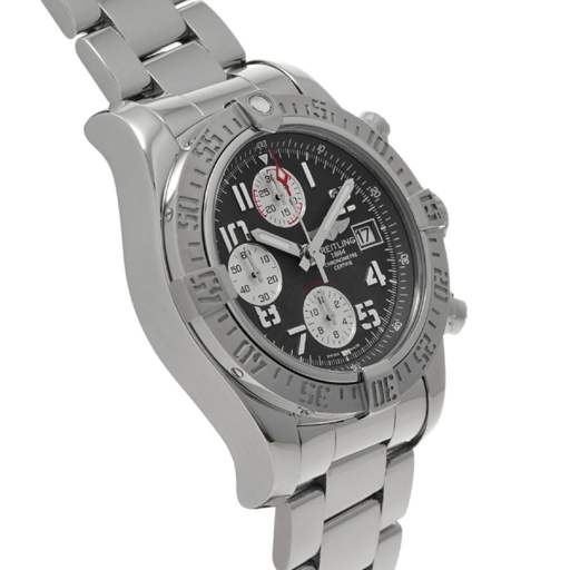 Breitling Super Avenger II A13370 “Black Dial” Premium Duplicate Edition - photo 3
